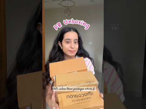 PR Unboxing #unboxing #unboxing video #asmr #dotandkey #explore #trendingshorts #staze #makeuphaul