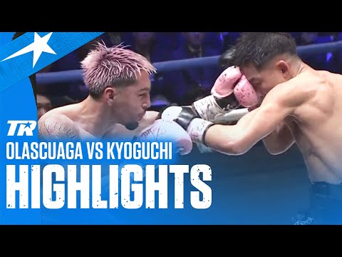 Anthony Olascuaga Holds Off Hiroto Kyoguchi | FIGHT HIGHLIGHTS & INTERVIEW