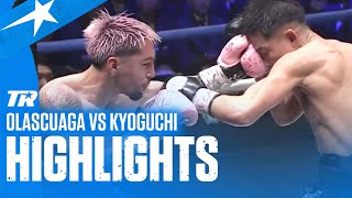 Anthony Olascuaga Holds Off Hiroto Kyoguchi | FIGHT HIGHLIGHTS & INTERVIEW