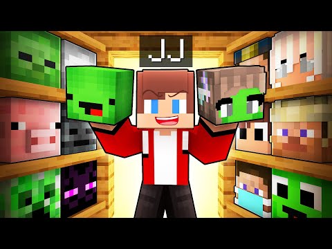 JJ Has The Power to BECOME ANYONE to Troll Mikey in Minecraft (Maizen)