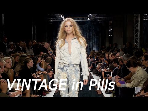 Vintage in Pills JUST CAVALLI Spring 2011 Milan - Fashion Channel