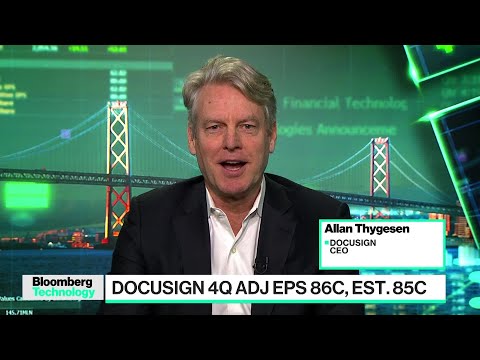 Docusign on ‘Transformational Journey,’ CEO Says