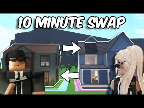 BUILDING a HOUSE EXCEPT WE SWAP EVERY 10 MINUTES...