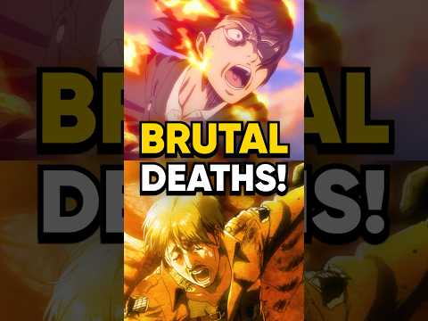 The Most BRUTAL Moments in AOT!