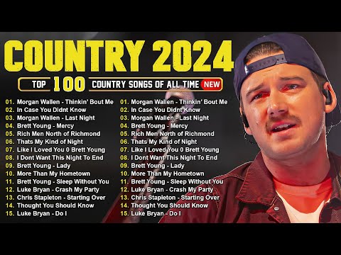 Morgan Wallen, Luke Combs, Kane Brown, Luke Bryan, Lee Brice, Jason Aldean - Country Music 2024