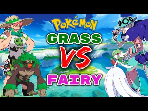 We Only Catch Grass or Fairy Type Pokemon... Then We FIGHT!