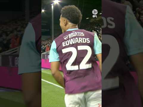 💫 Marcus Edwards scoring his first #efl goal!