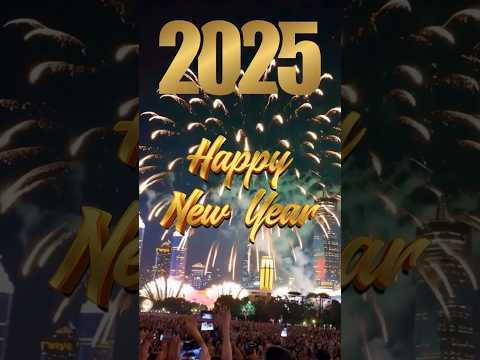 Happy New Year 2025 status | epic countdown #newyear #shorts