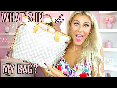 WHAT'S IN MY BAG? | LV NEVERFULL MM | AFFORDABLE LUXURY