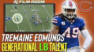 Tremaine Edmunds can DO IT ALL at the LB Position: Chicago Bears Film Breakdown