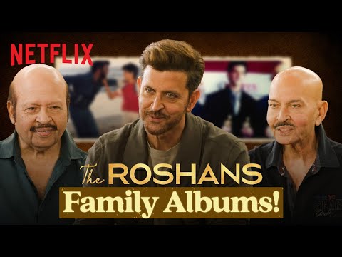 Rakesh, Rajesh & Hrithik Roshan Relive NOSTALGIC Moments ❤️ | The Roshans | Netflix India