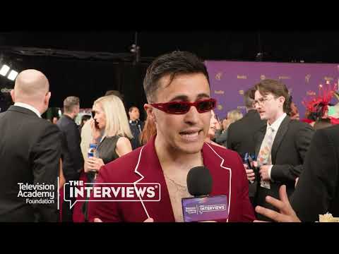 Chris Olsen at the 76th Emmy Awards - TelevisionAcademy.com/Interviews