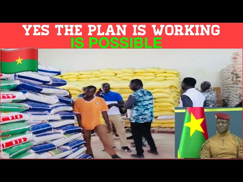 BURKINA FASO FOOD SECURITY:AFTER CAPTAIN IBRAHIM TRAORE BANS IMPORTATION OF RICE THE RESULTS..