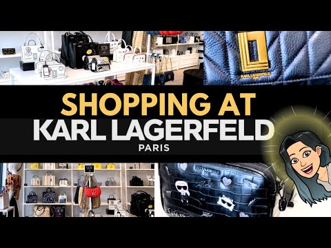 ❗👜❗👜❗KARL LAGERFELD BAG SHOPPING❗👜❗👜- KARL LAGERFELD PARIS SHOPPING KARL LAGERFELD BAG REVIEW