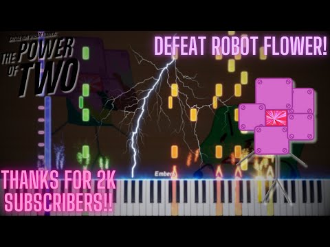 TPOT 13 Soundtrack - Defeat Robot Flower! [Piano Cover] Thanks for 2K Subscribers!!