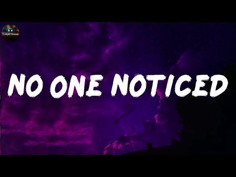 No One Noticed - The Marías (Lyrics)