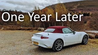 Mazda MX5 after 1 year and 11,000 miles - Likes, dislikes, problems and costs