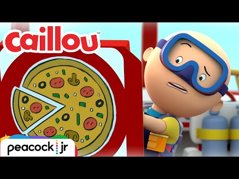 Clean Up The Sea! Caillou's Commotion in the Ocean | CAILLOU