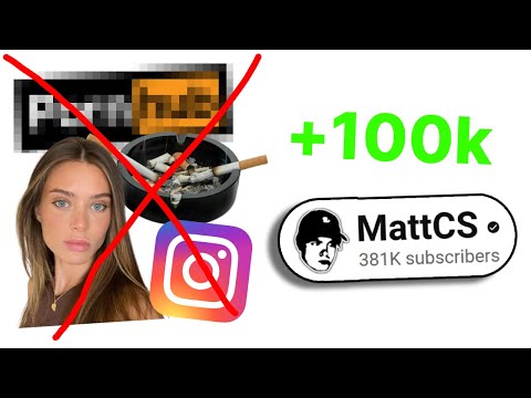 how quitting bad habits got me 100,000+ subscribers