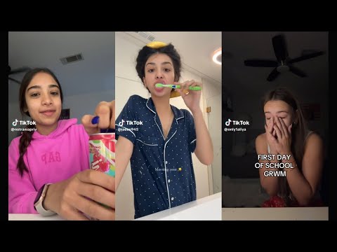 GRWM for SCHOOL - TikTok Compilation #15