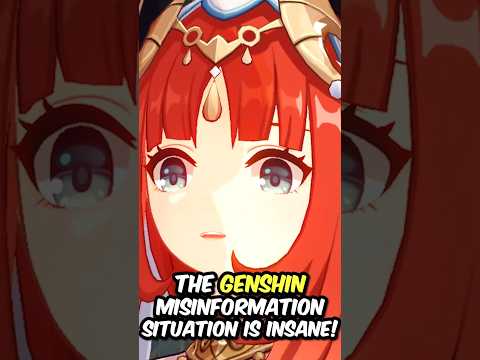 The Genshin Misinformation Situation is Insane!