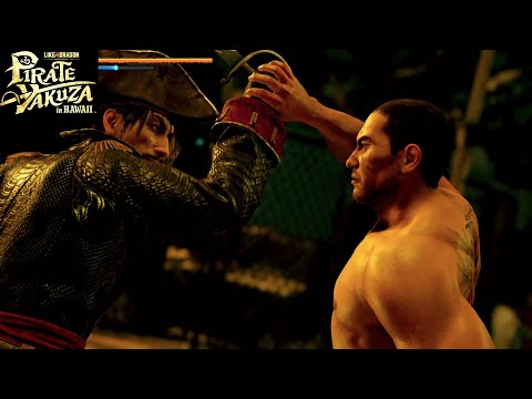 Majima meets Taiga Saejima - Like a Dragon Pirate Yakuza in Hawaii