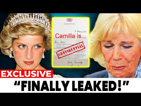 Princess Diana's Private Letter About Camilla  FINALLY Found, Camilla In TEARS