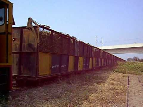 台糖虎尾總廠 馬公厝線 通過北溪厝站的回廠重車