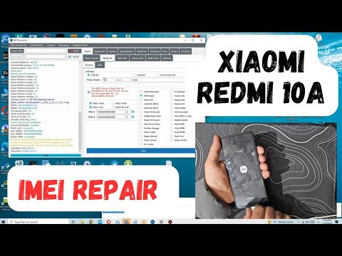 Xiaomi redmi 10A imei repair / change