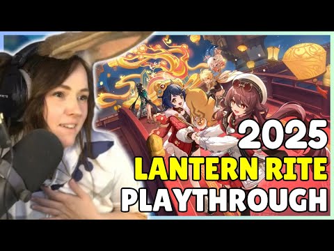 SPRINGTIME CHARMS | Zepla plays through 2025 LANTERN RITE Event [Genshin Impact]