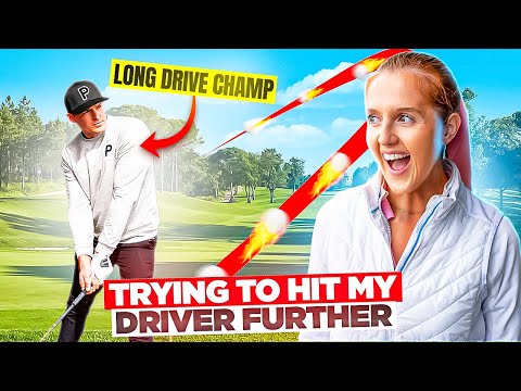 Trying To Hit My Driver Further (help from a long drive Champion)