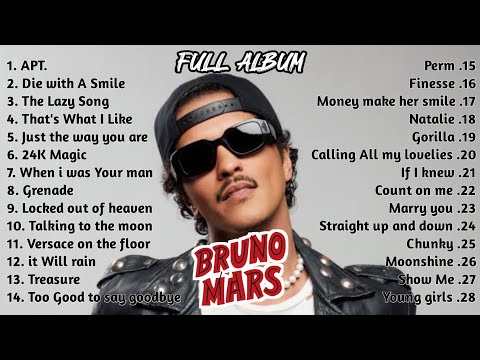 Bruno Mars Playlist | Best Songs Collection Full Album | The Best Of Bruno Mars | Greatest Hits