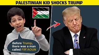 Pal3stinian kid sends powerful message to Donald Trump // Must watch !