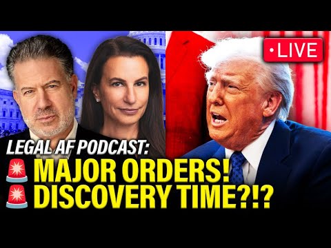 LIVE: Walls CLOSE IN on Trump & DOGE in COURT | Legal AF