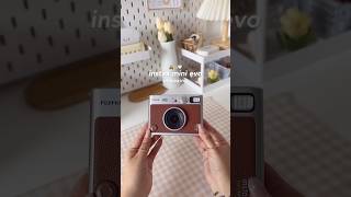 my new instax mini evo unboxing 🧸 #instax #fujifilm #camera