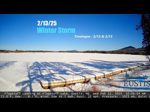 Winter Storm 2-13-25 Timelapse