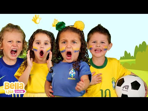 Vamos Ganhar Copa do Mundo - Música Infantil por Bella Lisa Show