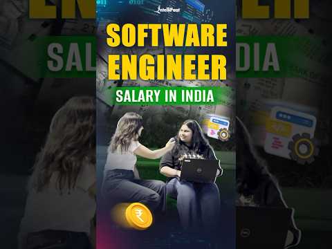 💰How Much Money Software Engineers Make? | Software Engineer Salary in India | Intellipaat #Shorts