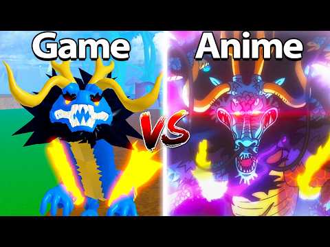 Ranking ALL Fruits in Blox fruits Vs Anime..