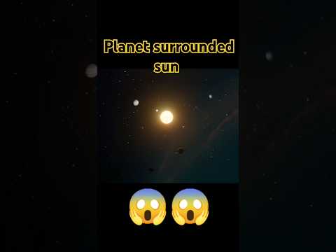 how planets revolve around the sun !!!!! #sun #planets #space #universe #shorts