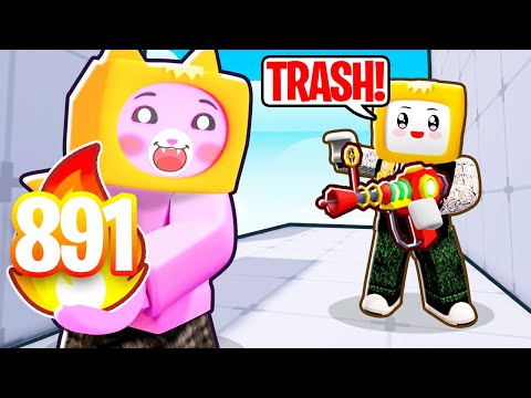 I PRETENDED TO BE A NOOB In ROBLOX RIVALS!? (FOXY TROLLING HER BEST FRIEND!)