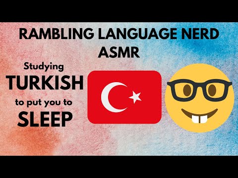 LANGUAGE NERD reads Turkish poetry for 20 minutes (ASMR) [Nazım Hikmet/soft spoken/Türkçe]