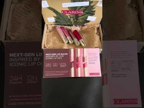 *NEW* CLARINS LIP OIL BALM #shorts