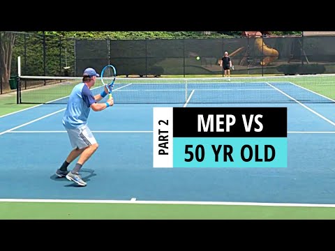 Who Wins Best of 5 Sets? Most Exhausting Player vs 50 Year Old [Part 2]