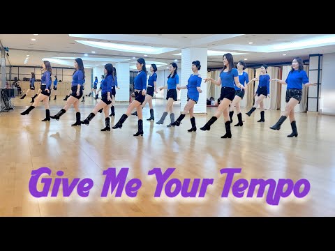 CBA4LDF ESTABLISHED DANCE WINNER - GIVE ME YOUR TEMPO LINEDANCE