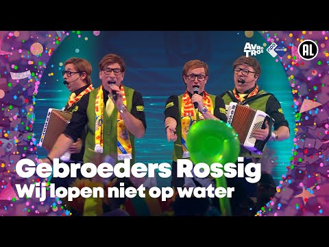 Gebroeders Rossig - Wij lopen niet op water // Sterren NL Carnaval 2025