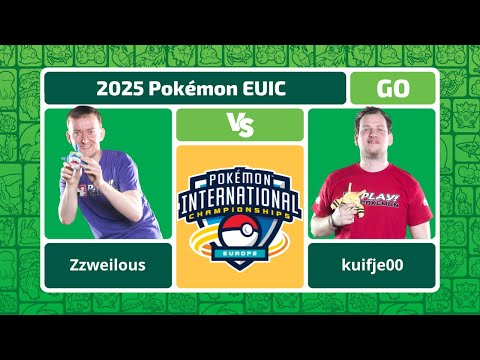 Zzweilous VS Kuifje00 - Pokémon GO Losers Finals | EUIC 2025