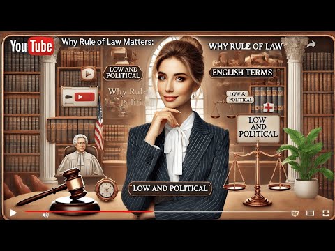 121.🟢Why Rule of Law Matters  English Terms