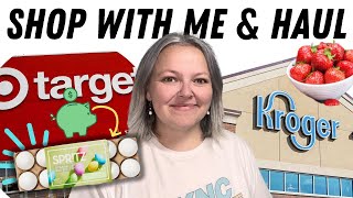 Target & Kroger Deals Shop With Me & Haul || March 2025 Target Dollar Spot