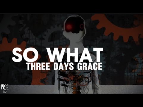 Three Days Grace - So What (Unofficial Lyric Video)